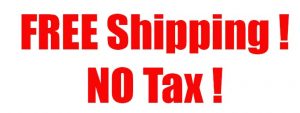 Free Shipping No Tax